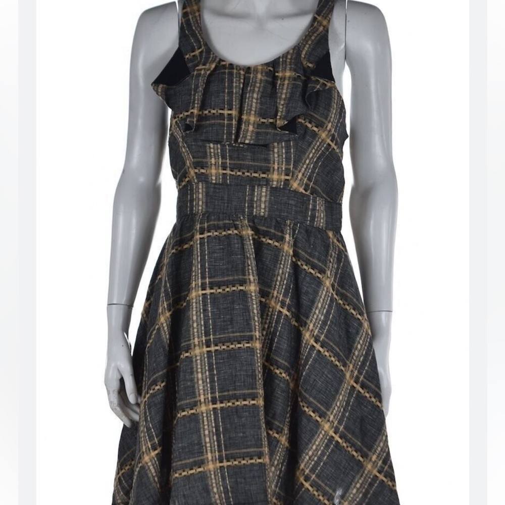 Plaid Vintage Circle Skirt